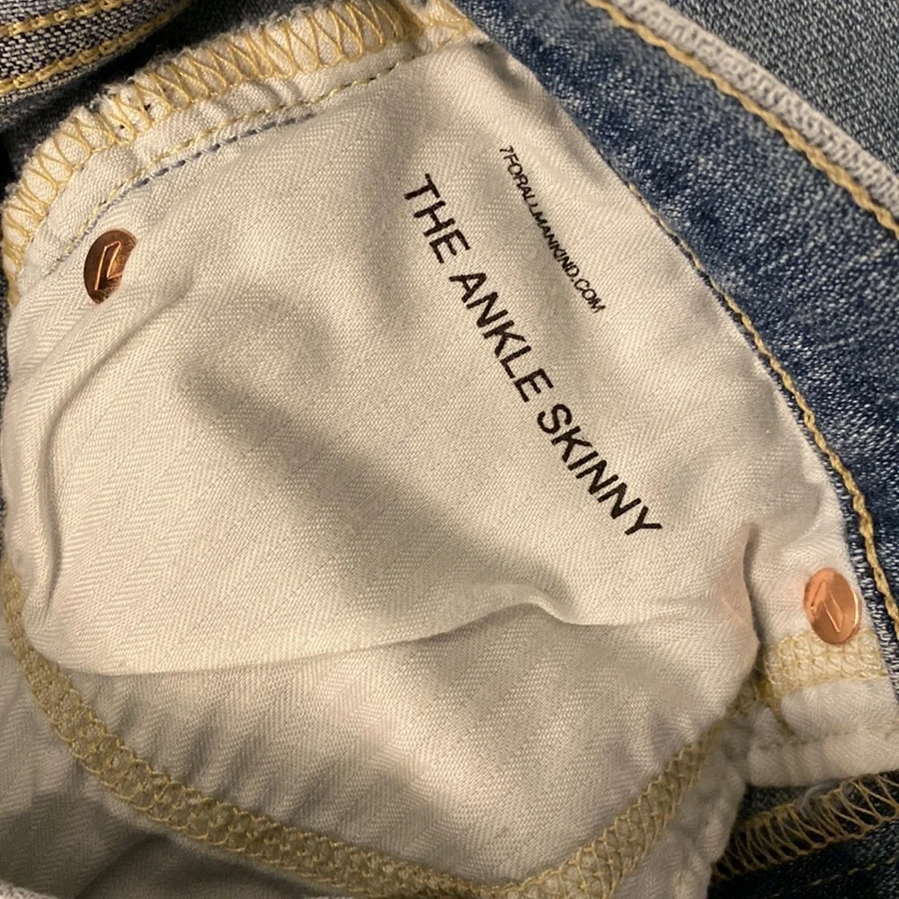 7 for all mankind skinny jean - Picture 6 of 8